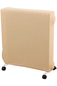 Bulk order heater dust cover custom-made elastic polar fleece oil-based electric heating protective cover dust cover center 40-60CM 60-90CM SKSC018 side view